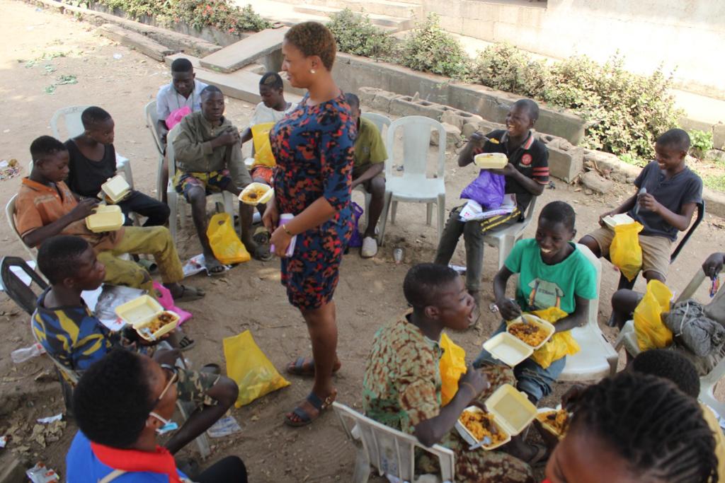 GSK Initiative Feeds the Street Connected Children