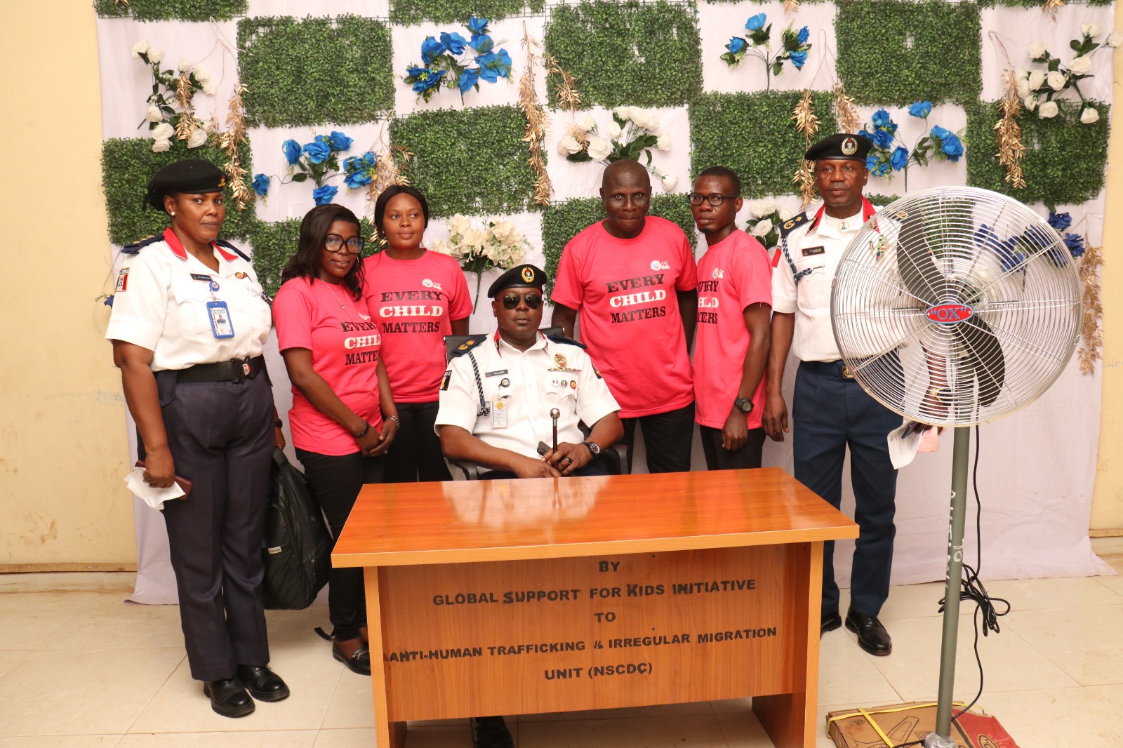 GSKi Donates Office Furnitures and other Materials to NPF Juvenile Welfare Centre and NSCDC Antihuman Trafficking and Irregular Migration Unit Ado-Ekiti, Ekiti State.